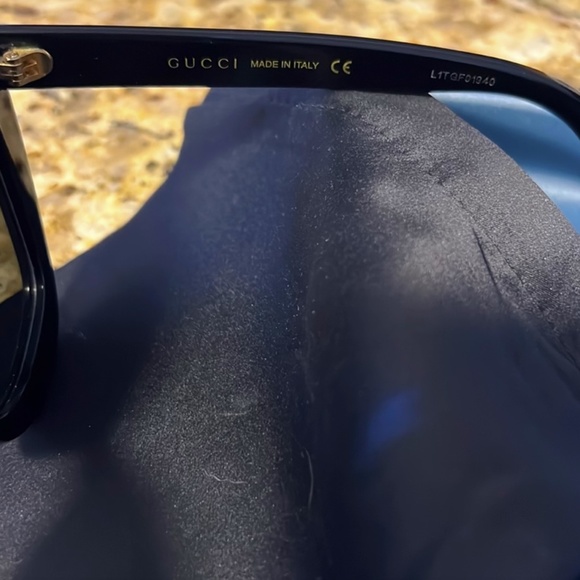 GUCCI Cat Eye Sunglasses GG0117S 53 in black